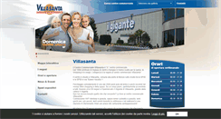 Desktop Screenshot of centrovillasanta.it